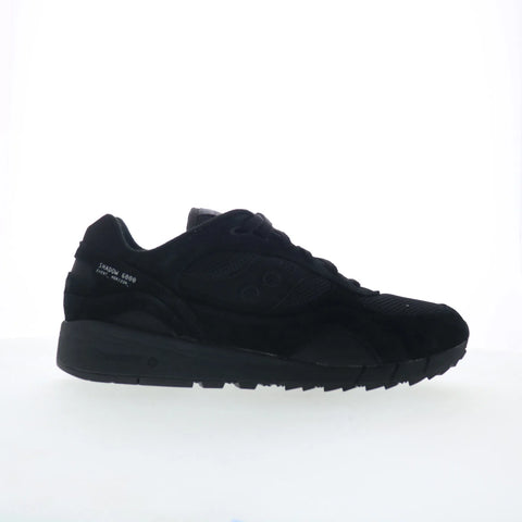 Saucony Shadow 6000 S70791-2 Mens Black Suede Lifestyle Sneakers Shoes