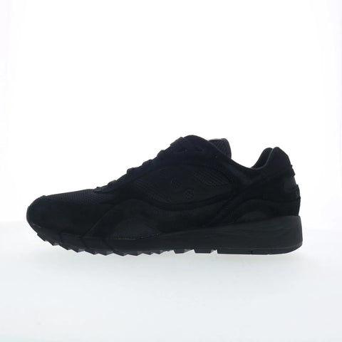 Saucony Shadow 6000 S70791-2 Mens Black Suede Lifestyle Sneakers Shoes