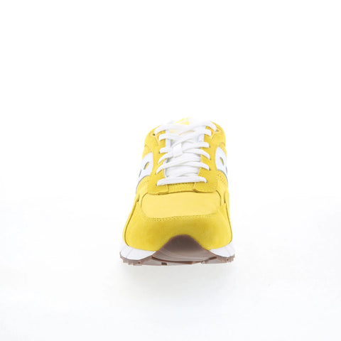 Saucony Shadow 6000 S70802-2 Mens Yellow Suede Lifestyle Sneakers Shoes
