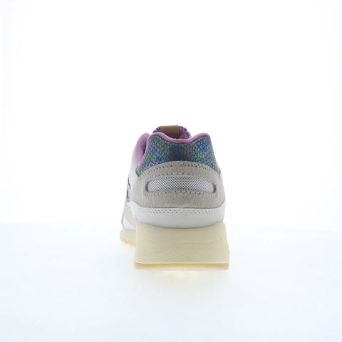 Saucony Shadow 6000 S70808-2 Mens White Suede Lifestyle Sneakers Shoes