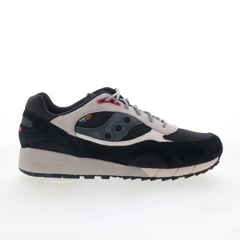 Saucony Shadow 6000 S70839-1 Mens Black Suede Lifestyle Sneakers Shoes