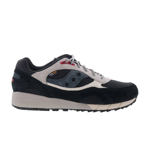 Saucony Shadow 6000 S70839-1 Mens Black Suede Lifestyle Sneakers Shoes