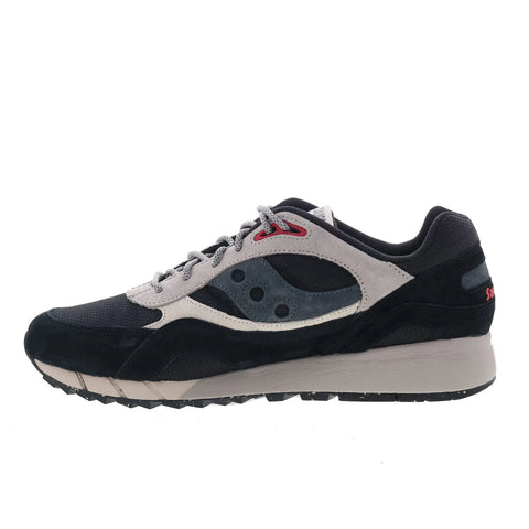 Saucony Shadow 6000 S70839-1 Mens Black Suede Lifestyle Sneakers Shoes