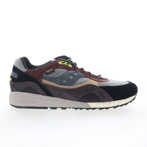 Saucony Shadow 6000 S70839-2 Mens Gray Suede Lifestyle Sneakers Shoes