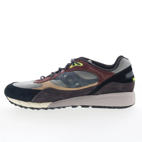 Saucony Shadow 6000 S70839-2 Mens Gray Suede Lifestyle Sneakers Shoes