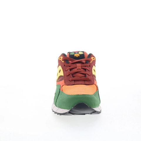 Saucony Shadow 6000 S70843-1 Mens Green Suede Lifestyle Sneakers Shoes