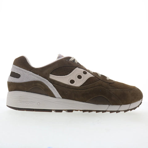 Saucony Shadow 6000 S70859-1 Mens Brown Suede Lifestyle Sneakers Shoes