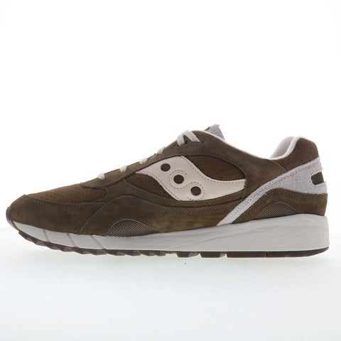 Saucony Shadow 6000 S70859-1 Mens Brown Suede Lifestyle Sneakers Shoes