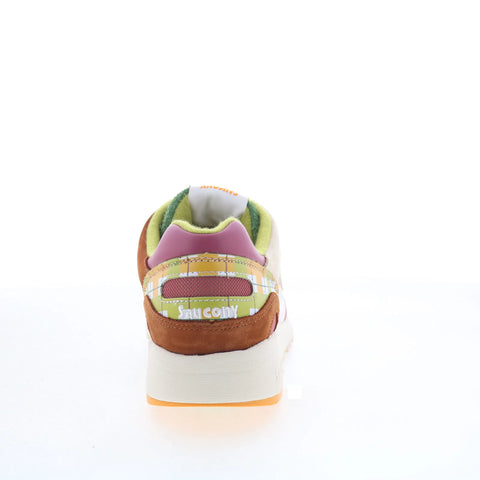 Saucony Shadow 6000 S70862-1 Mens Beige Suede Lifestyle Sneakers Shoes