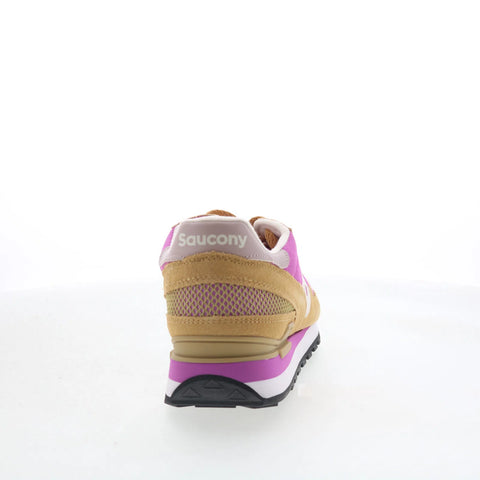 Saucony Shadow Original S1108-870 Womens Pink Suede Lifestyle Sneakers Shoes