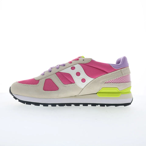 Saucony Shadow Original S1108-873 Womens Pink Suede Lifestyle Sneakers Shoes