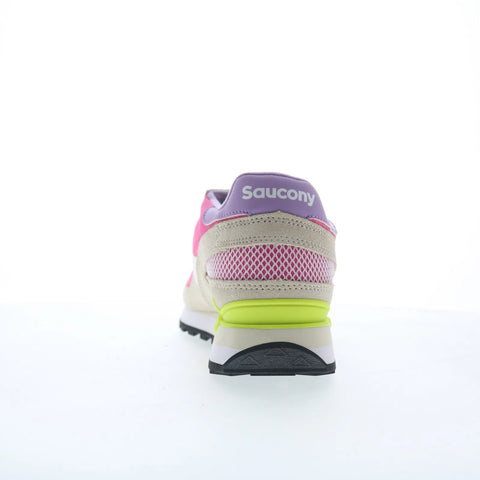 Saucony Shadow Original S1108-873 Womens Pink Suede Lifestyle Sneakers Shoes