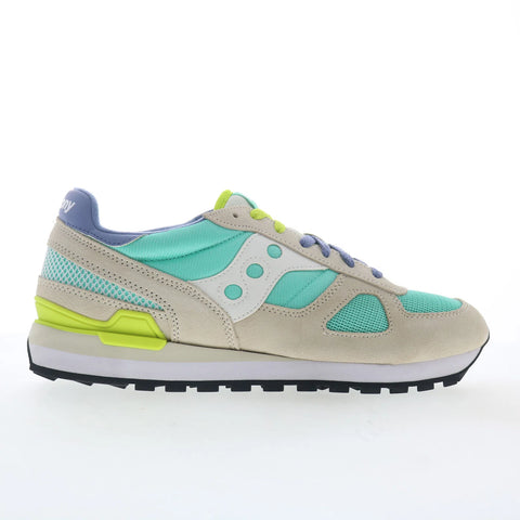 Saucony Shadow Original S1108-875 Womens Beige Suede Lifestyle Sneakers Shoes