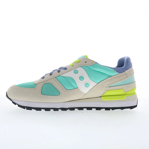 Saucony Shadow Original S1108-875 Womens Beige Suede Lifestyle Sneakers Shoes