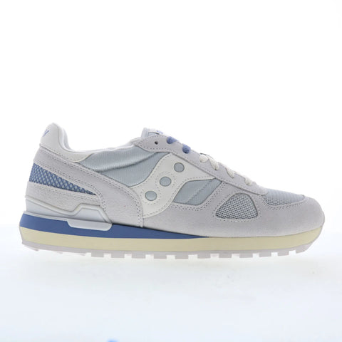 Saucony Shadow Original S1108-876 Womens Gray Suede Lifestyle Sneakers Shoes
