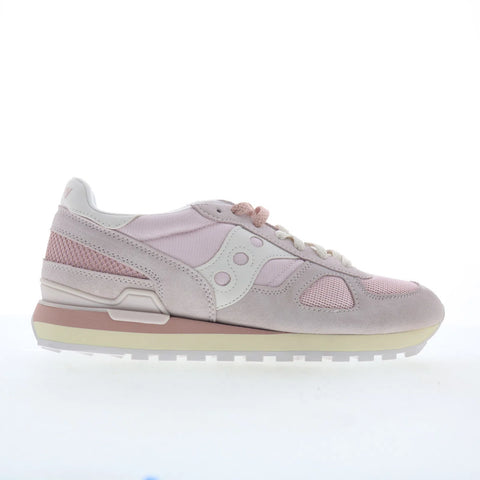 Saucony Shadow Original S1108-878 Womens Pink Suede Lifestyle Sneakers Shoes