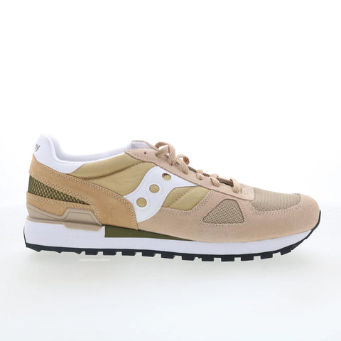 Saucony Shadow Original S2108-849 Mens Brown Suede Lifestyle Sneakers Shoes