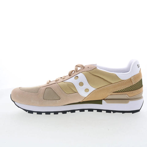 Saucony Shadow Original S2108-849 Mens Brown Suede Lifestyle Sneakers Shoes