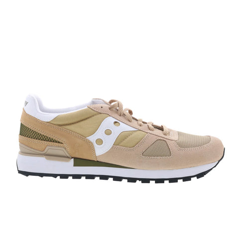 Saucony Shadow Original S2108-849 Mens Brown Suede Lifestyle Sneakers Shoes