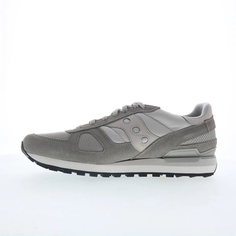 Saucony Shadow Original S2108-895 Mens Gray Suede Lifestyle Sneakers Shoes