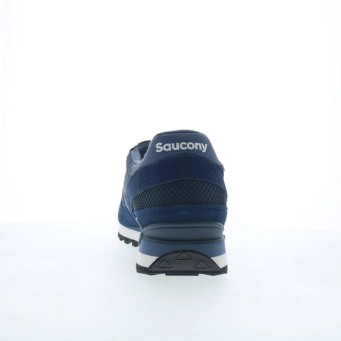 Saucony Shadow Original S2108-896 Mens Blue Suede Lifestyle Sneakers Shoes