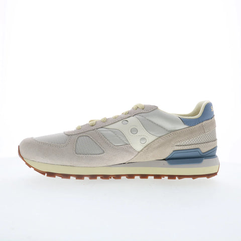 Saucony Shadow Original S2108-897 Mens Gray Suede Lifestyle Sneakers Shoes