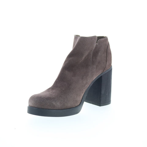 Fly London Shar SHAR986FLY-001 Womens Gray Suede Ankle & Booties Boots