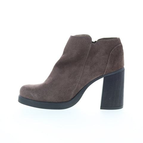 Fly London Shar SHAR986FLY-001 Womens Gray Suede Ankle & Booties Boots