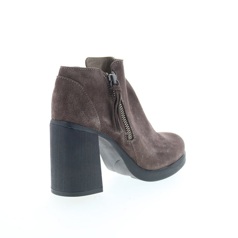Fly London Shar SHAR986FLY-001 Womens Gray Suede Ankle & Booties Boots