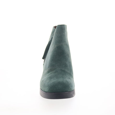 Fly London Shar SHAR986FLY-002 Womens Green Suede Ankle & Booties Boots
