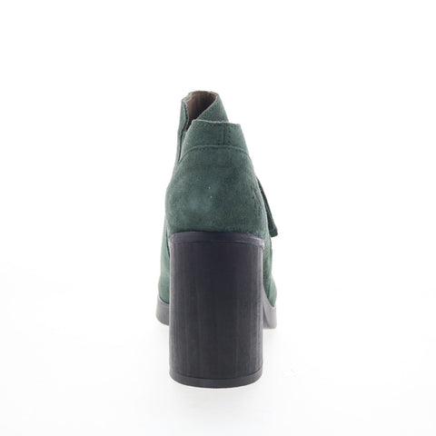 Fly London Shar SHAR986FLY-002 Womens Green Suede Ankle & Booties Boots