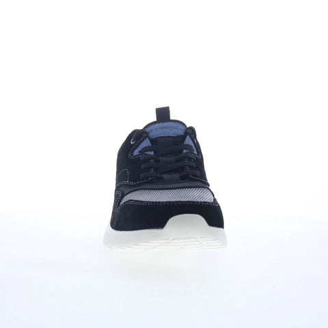 Rockport Shawn Mens Black Canvas Lace Up Lifestyle Sneakers Shoes