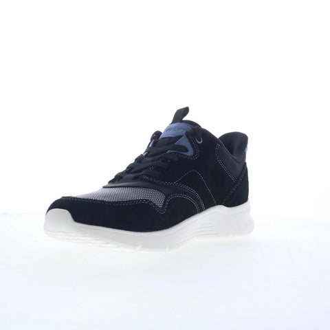 Rockport Shawn Mens Black Canvas Lace Up Lifestyle Sneakers Shoes