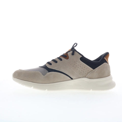 Rockport Shawn RMSHAWN Mens Brown Wide Suede  Lifestyle Sneakers Shoes