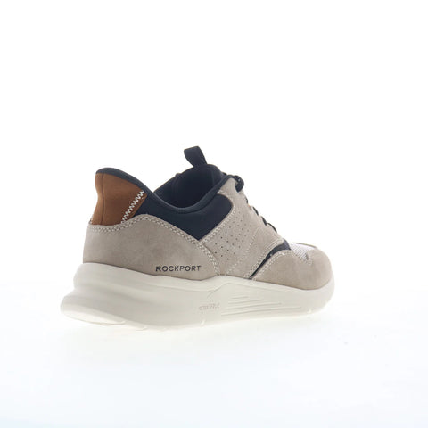 Rockport Shawn RMSHAWN Mens Brown Wide Suede  Lifestyle Sneakers Shoes