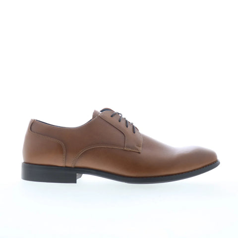 Steve Madden Shay Mens Brown Leather Oxfords & Lace Ups Plain Toe Shoes
