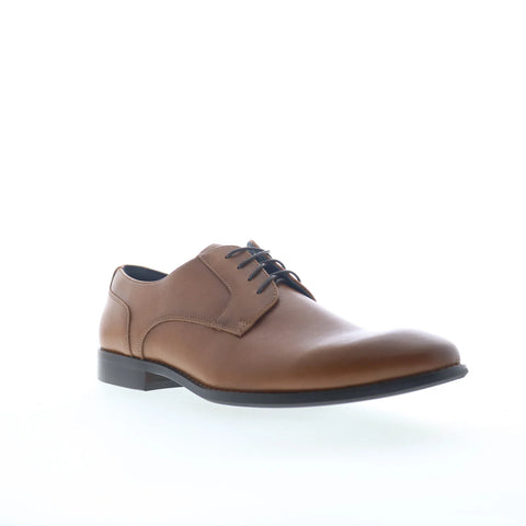 Steve Madden Shay Mens Brown Leather Oxfords & Lace Ups Plain Toe Shoes