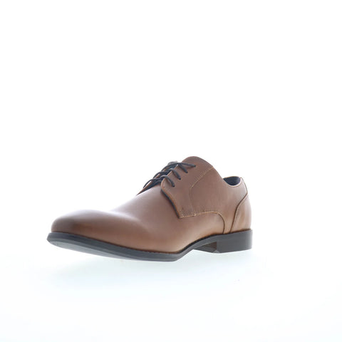 Steve Madden Shay Mens Brown Leather Oxfords & Lace Ups Plain Toe Shoes