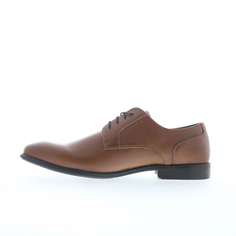 Steve Madden Shay Mens Brown Leather Oxfords & Lace Ups Plain Toe Shoes