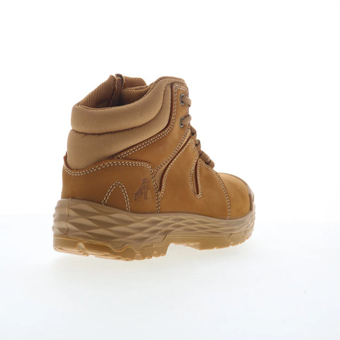 Mack Steel Toe Slip Resistant Heat Resistant Mens Brown Work & Safety Boots