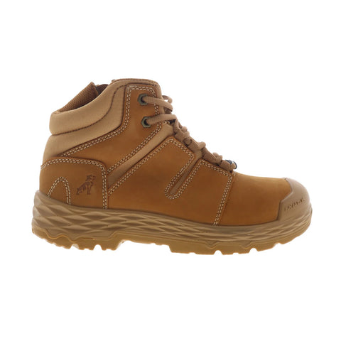 Mack Steel Toe Slip Resistant Heat Resistant Mens Brown Work & Safety Boots