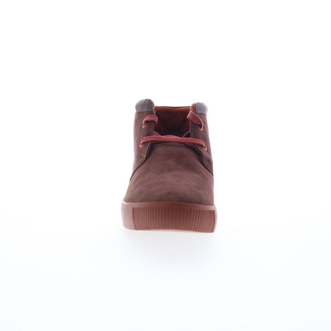 Softinos Sial SIAL607SOF-005 Womens Brown Suede Lifestyle Sneakers Shoes