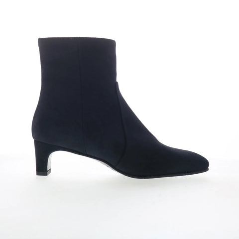 Aquatalia Siella TW5SIEN1 Womens Blue Suede Zipper Casual DressBoots
