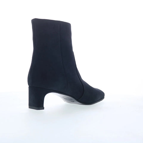 Aquatalia Siella TW5SIEN1 Womens Blue Suede Zipper Casual DressBoots