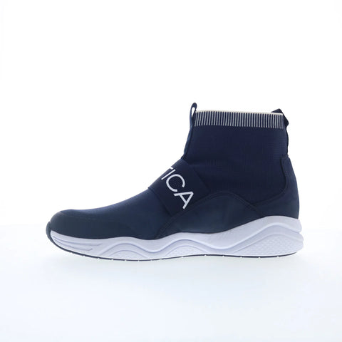 Nautica Silas Youth Mens Blue Mesh Slip On Lifestyle Sneakers Shoes