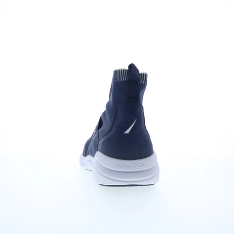 Nautica Silas Youth Mens Blue Mesh Slip On Lifestyle Sneakers Shoes