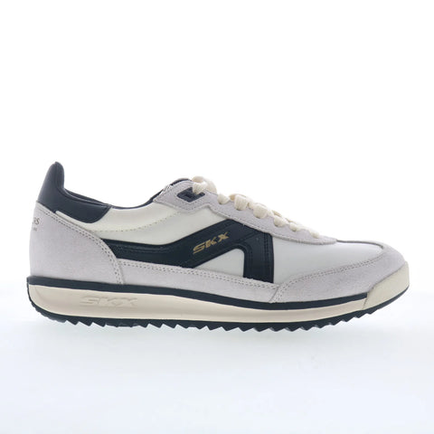 Skechers SKX 92 - Spective 254220-WBK Mens White Lifestyle Sneakers Shoes