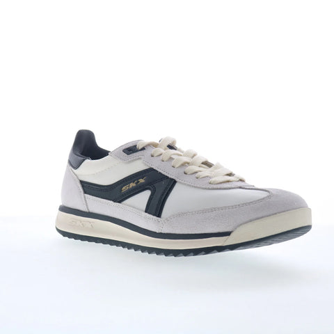 Skechers SKX 92 - Spective 254220-WBK Mens White Lifestyle Sneakers Shoes