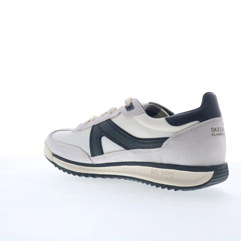 Skechers SKX 92 - Spective 254220-WBK Mens White Lifestyle Sneakers Shoes