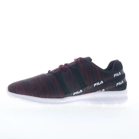 Fila Sky Phoenix 1RM01308-604 Mens Red Canvas Lace Up Athletic Running Shoes
